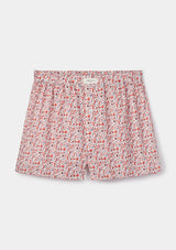 Bauhaus Red Boxer Shorts - Made with Liberty Fabric, Boxer Shorts - SIRPLUS