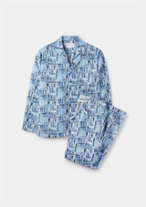 Blue Patchwork Pyjamas - Made with Liberty Print Fabric, Pyjamas - SIRPLUS