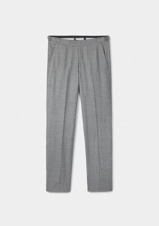 Charcoal Houndstooth Formal Trousers, Formal Trousers - SIRPLUS