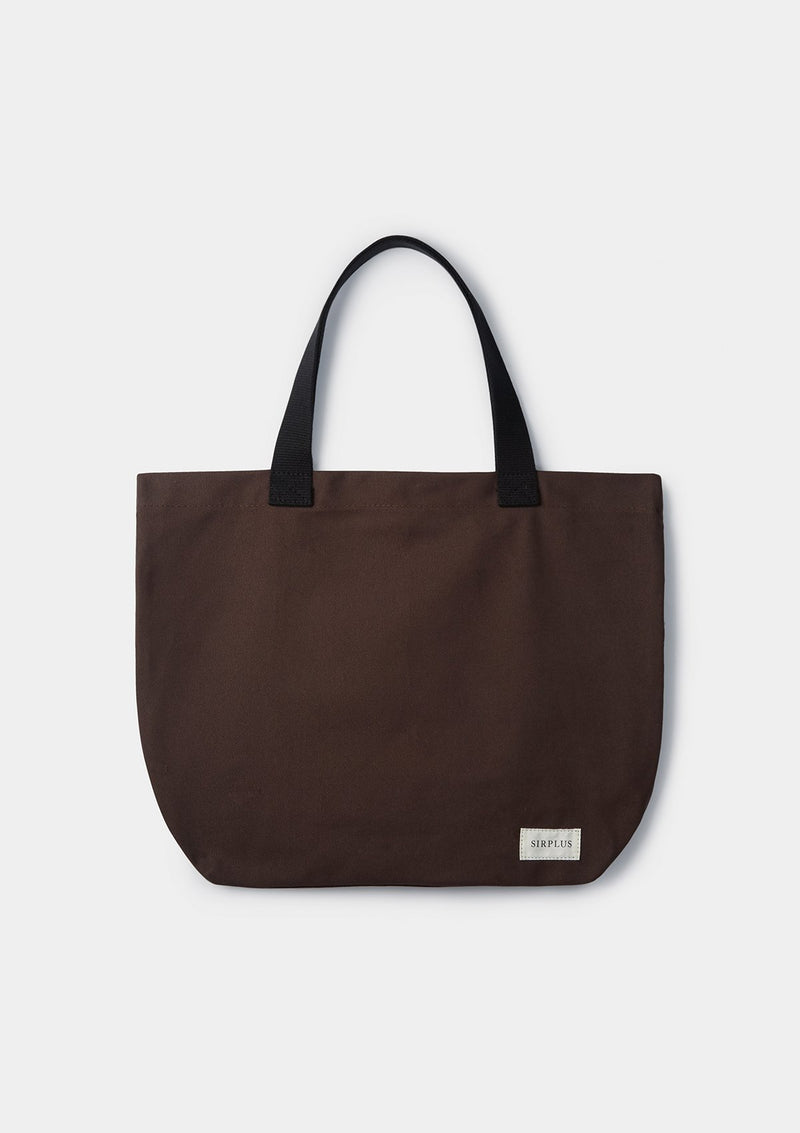 Dark Brown Canvas Tote Bag, Bags - SIRPLUS