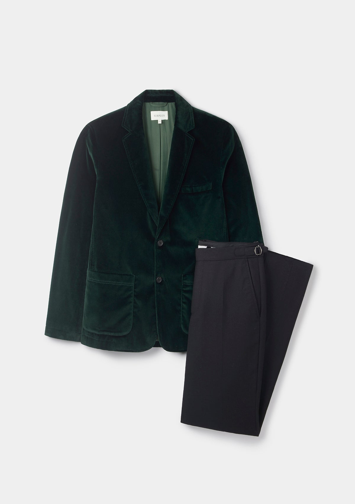 Ivy Green Velvet Blazer, Blazer - SIRPLUS