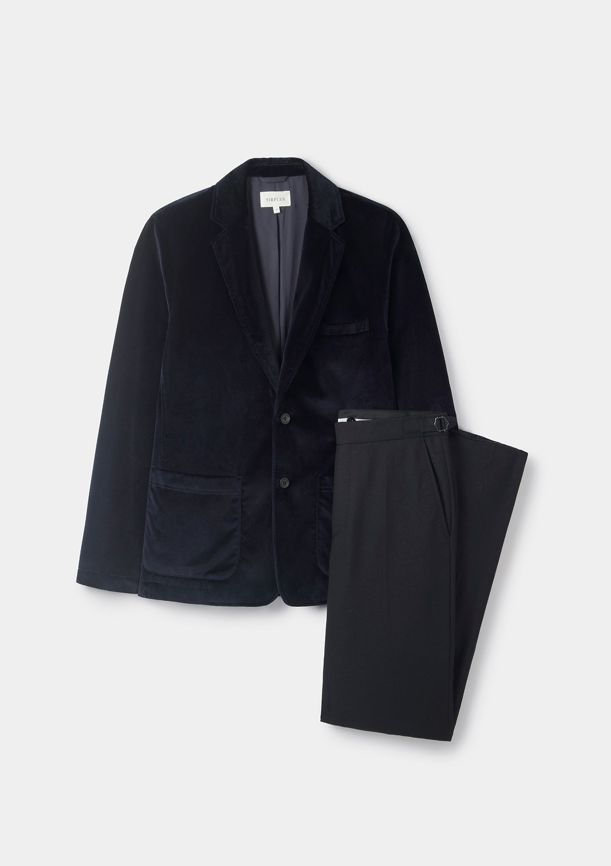 Midnight Navy Velvet Blazer, Blazer - SIRPLUS