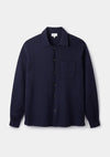 Men’s Navy Merino Wool Knit Polo Shirt | Knitwear by SIRPLUS