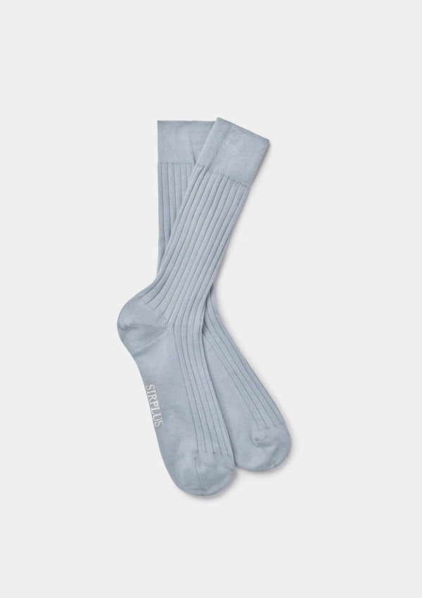 Pale Blue Dress Socks, Socks - SIRPLUS