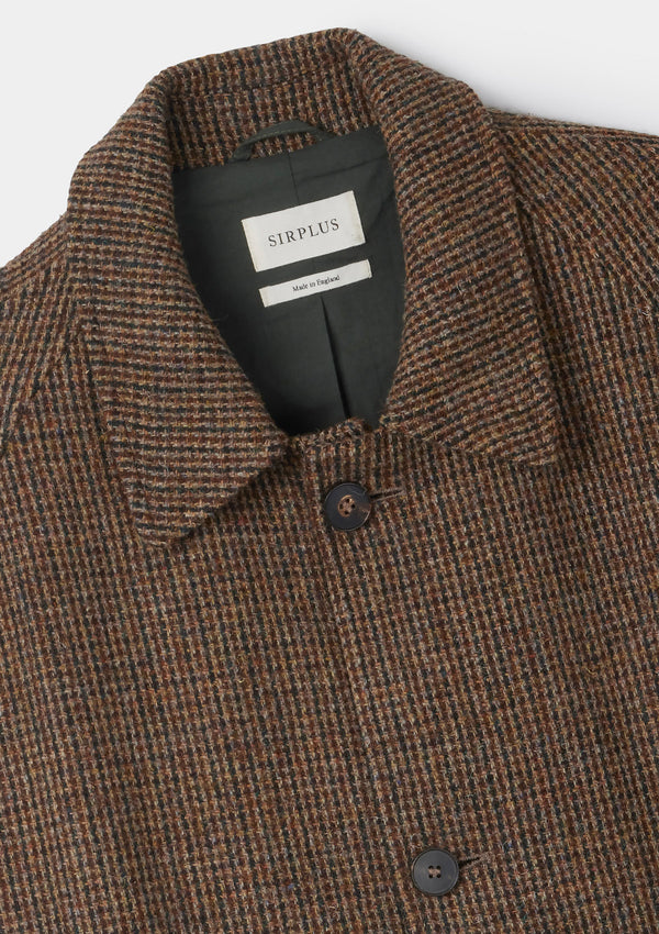 Apc harris tweed on sale coat