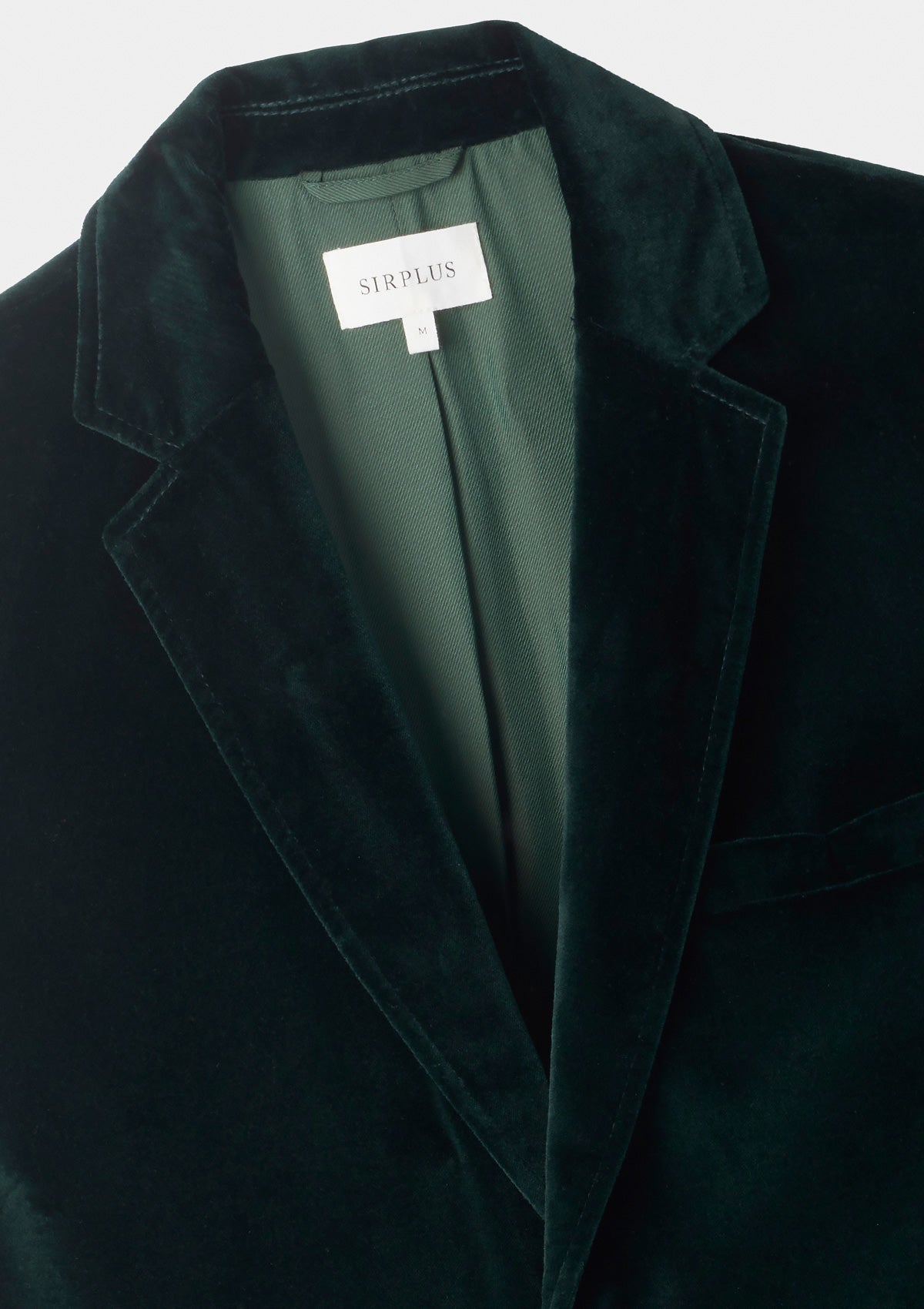 Ivy Green Velvet Blazer, Blazer - SIRPLUS