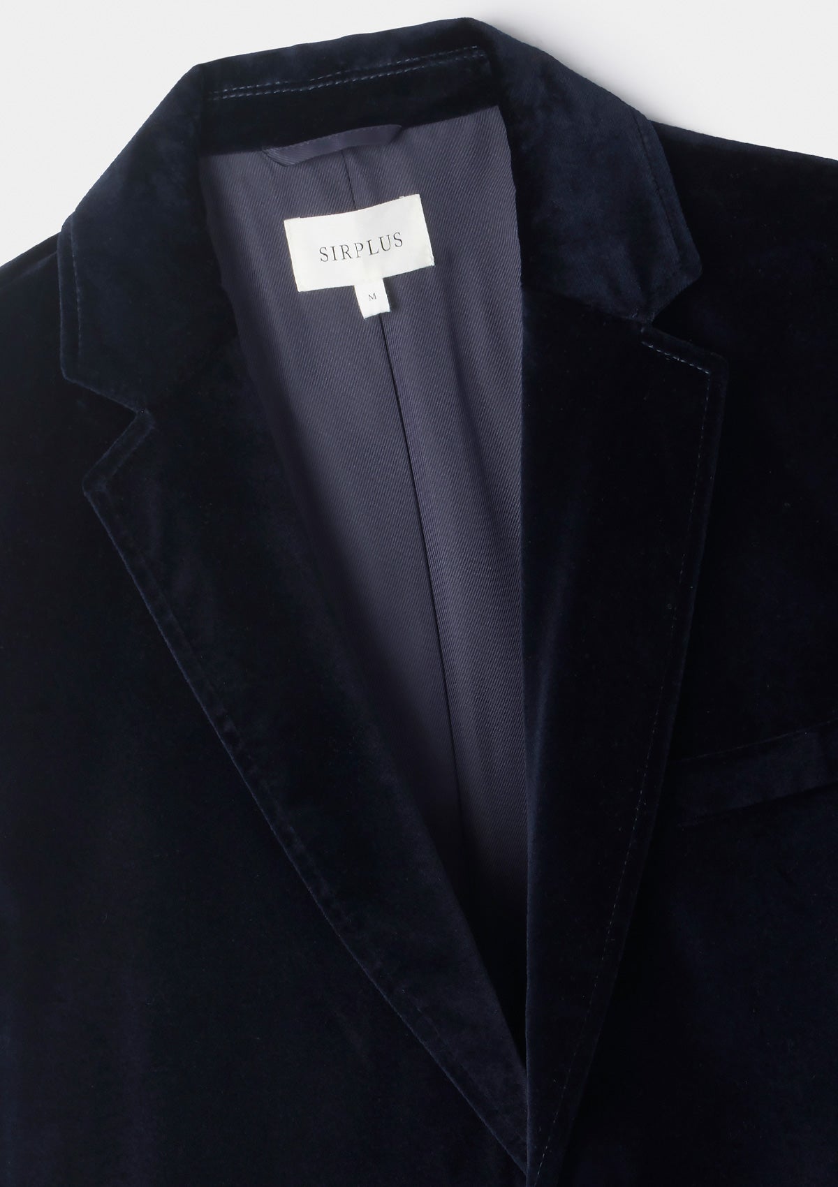 Midnight Navy Velvet Blazer, Blazer - SIRPLUS