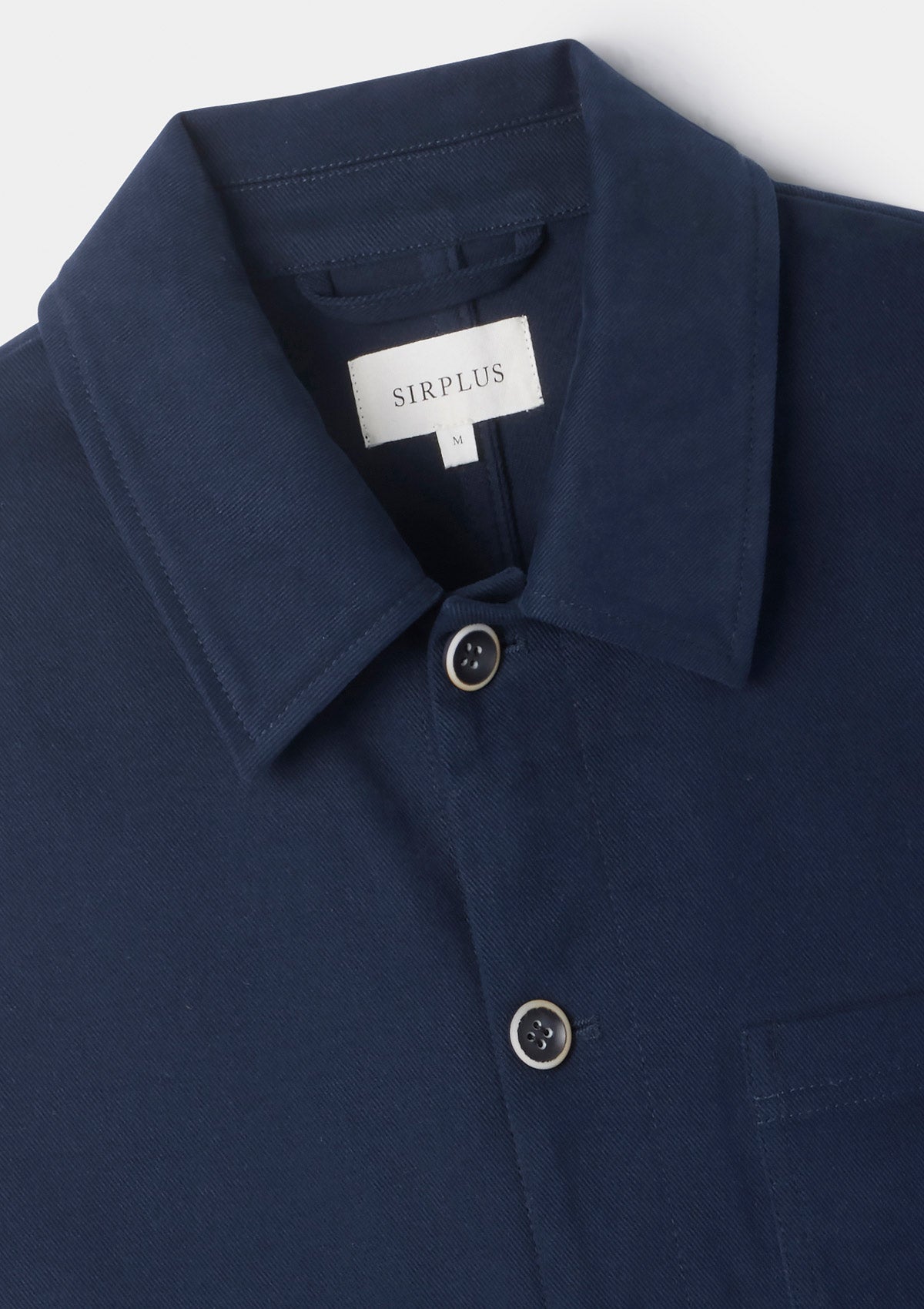 Navy Cotton Chore Jacket | SIRPLUS