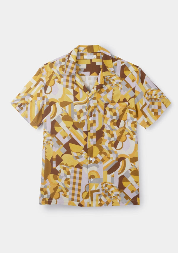 Sundial ECOVERO‚Ñ¢ Mosaic Cuban Shirt, Cuban Shirt - SIRPLUS