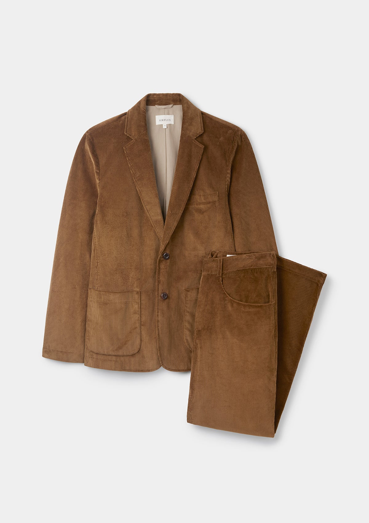 Tan Cotton-Corduroy Blazer, Blazer - SIRPLUS