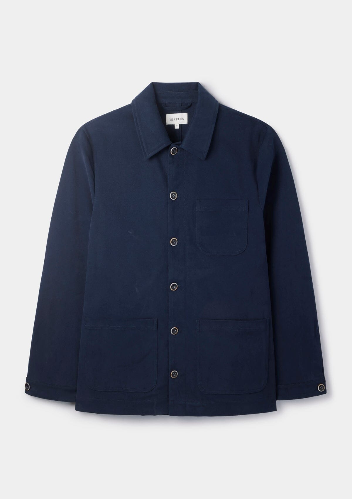 Navy Cotton Chore Jacket | SIRPLUS