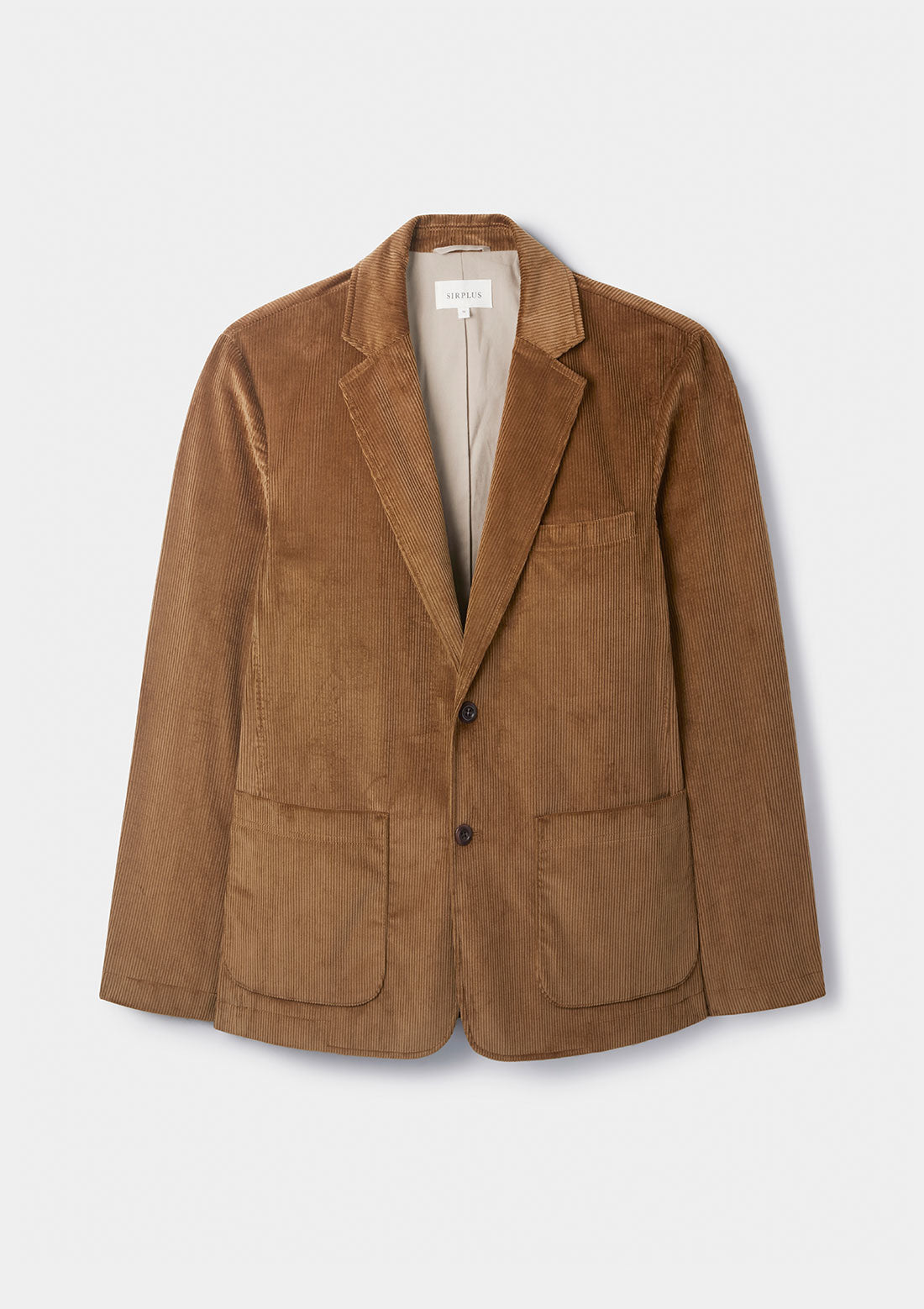 Tan Cotton-Corduroy Blazer, Blazer - SIRPLUS