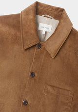 Tan Cotton-Corduroy Chore Jacket, Chore Jackets - SIRPLUS